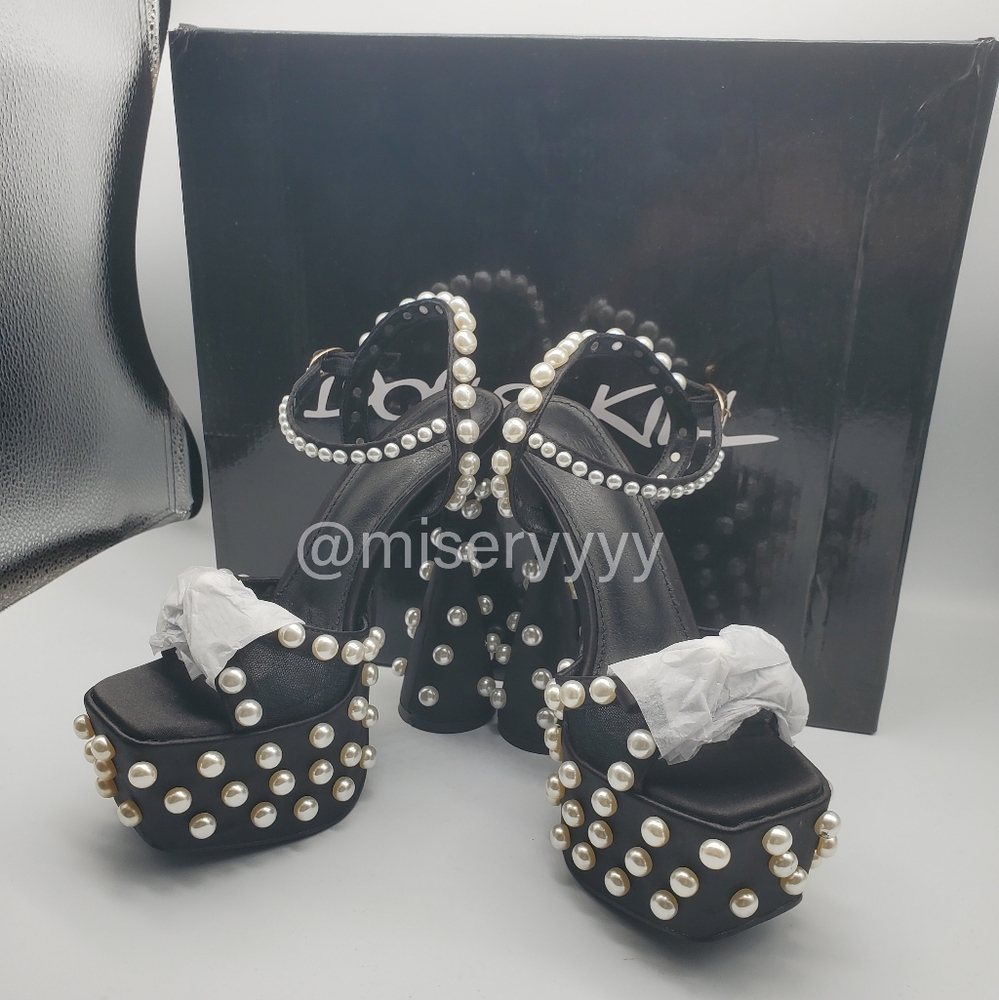 *STAINED* NIB DEADSTOCK NIB Dolls Kill/Unholy Platforms